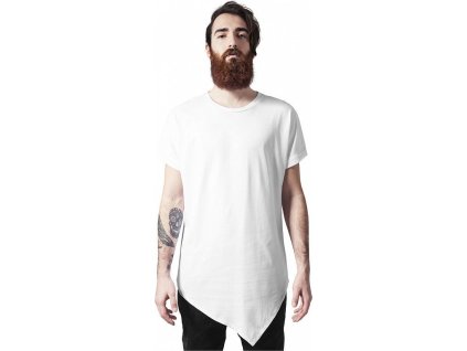 Prodloužené pánské triko Urban Classics asymetrický střih (Barva černá, Velikost L)
