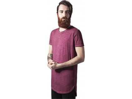 Prodloužené triko Urban Classics s delším zadním dílem a středovým švem