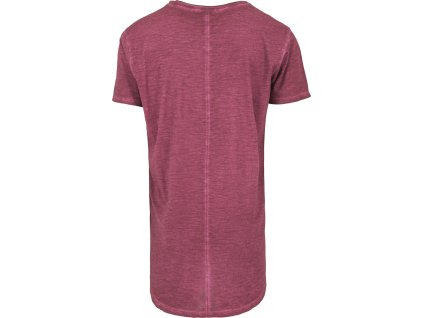 Prodloužené triko Urban Classics s delším zadním dílem a středovým švem