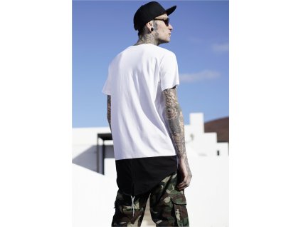 Triko Urban Classics s extra dlouhým zadním dílem se šňůrkou