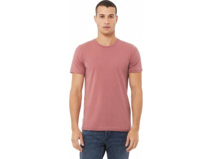 Vypasovné slim fit měkčené tričko v unisex střihu