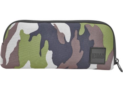 Penál, pouzdro na tužky Urban Classics (Velikost one size, Barva zelená kamufláž)