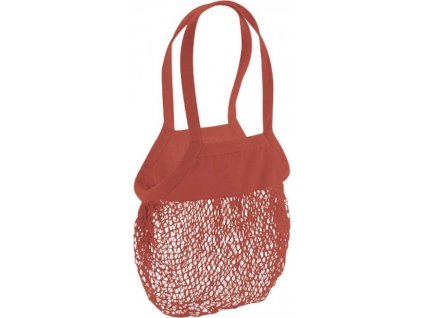 Síťovka na nákupy z organické bavlny unese až 6 kg (Velikost 38 x 41 cm, Barva modrá)