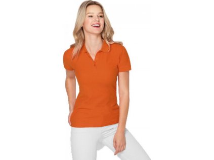 Lehce vypasovaná dámská směsová 65/35 polokošile Joy Piccolio 170 g/m (Velikost S, Barva bílá)