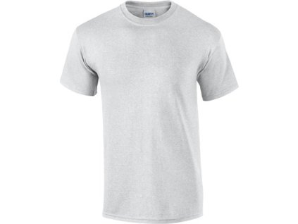 Pánské rovné tričko Ultra Gildan 190 g/m (Barva šedá světlá, Velikost 3XL)
