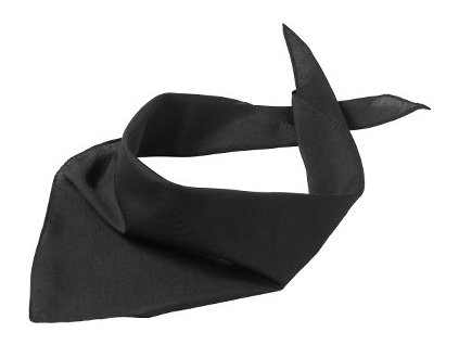 Multifunkční trojúhelníkový šátek 97% polyester, 3% bavlna, 85 x 40 cm