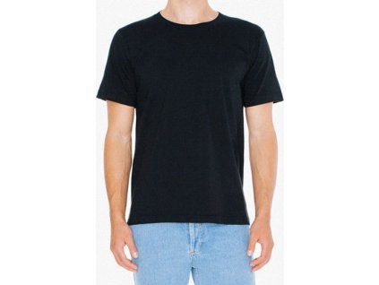 Základní bezešvé tričko ze 100 % česané bavlny American Apparel