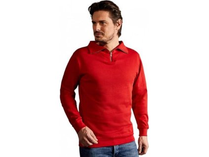 Teplý pánský svetr s horním zipem (Barva šedá popelavá melír, Velikost 3XL)