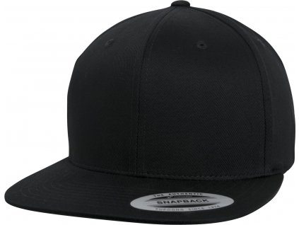 Kšiltovka Flexfit snapback z organické bavlny s vyztuženým předním dílem