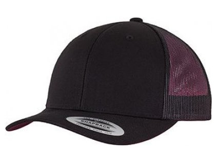 Snapback čepice Flexfit Retro Trucker se síťkou