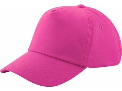 Dětská baseballová čepice na suchý zip, 5 panelů Beechfield