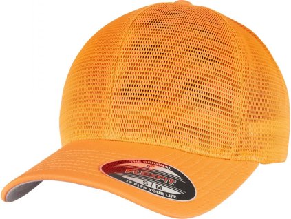 Flexibilní prodyšná kšiltovka 360° Flexfit Omnimesh (Barva černá, Velikost L/XL)
