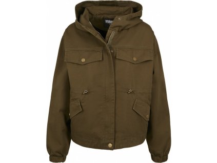 Dámská bavlněná oversize parka Urban Classics Urban Classics