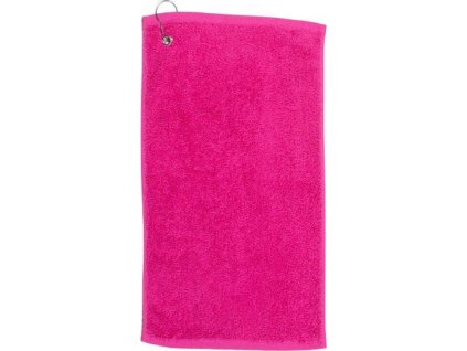 Luxusní sportovní froté ručník na ruce s háčkem 30 x 50 cm, 550 g/m (Velikost 30 x 50 cm, Barva černá)