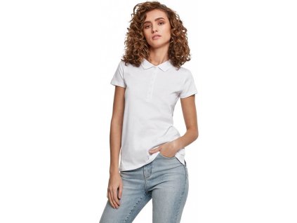 Bavlněná dámská slim-fit polokošile s rozparky