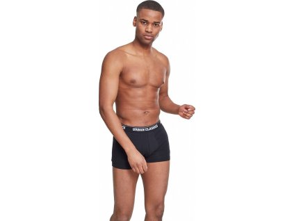 Pánské boxerky s elastanem Urban Classics 2 ks v balení Urban Classics