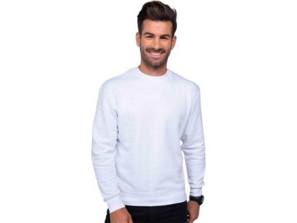 Pánská mikina JHK bez zipu 290 g/m (Barva modrá blankytná, Velikost L)