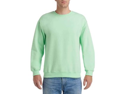 Pevná směsová mikina Gildan přes hlavu 50% bavlna, 50% polyester (Barva červená rajčatová antiq, Velikost 3XL)