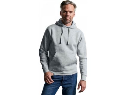 Pánská klokanka Russell Authentic se vstupem pro sluchátka (Velikost XS, Barva černá)