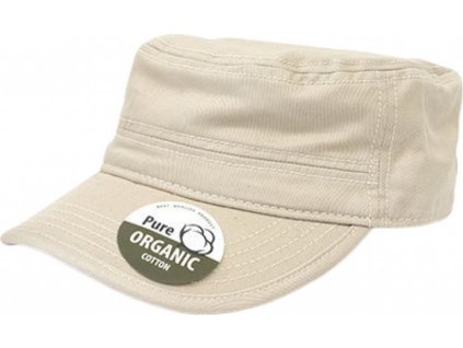 Sepraná kšiltovka na suchý zip z organické bavlny (Barva černá)