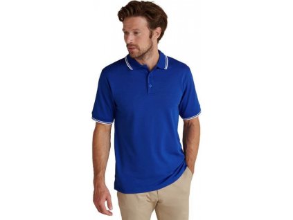 Pánská funkční polokošile Coolplus s kontrastními lemy (Barva černá - červená, Velikost 3XL)