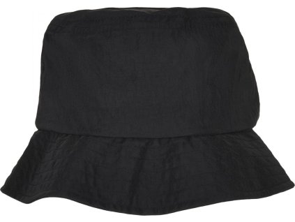Voděodolný klobouček z nylonu (Barva černá, Velikost one size)