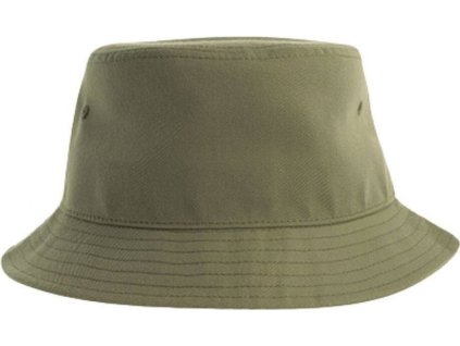 Letní klobouček z recyklovaného polyesteru (Barva zelená olivová)