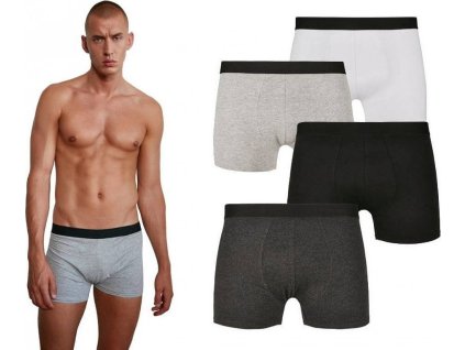 Pánské elastické boxerky 2ks v balení (Barva černá, Velikost 3XL)