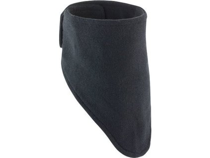 Trojcípá šála na suchý zip z akrylu s mikrofleecovou podšívkou (Velikost S/M, Barva černá)