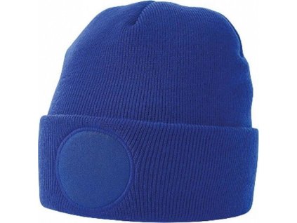 Beanie čepice z akrylu s kruhovou plochou pro potisk či výšivku