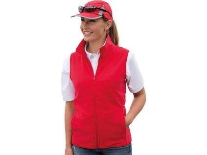 Měkká lehká mikrofleecová unisex vesta Gilet (Barva černá, Velikost 3XL)