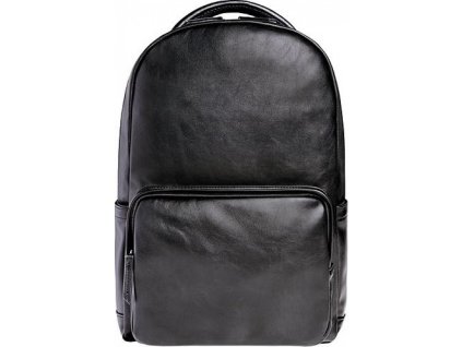 Městský koženkový batoh s přihrádkou na notebook Halfar černá