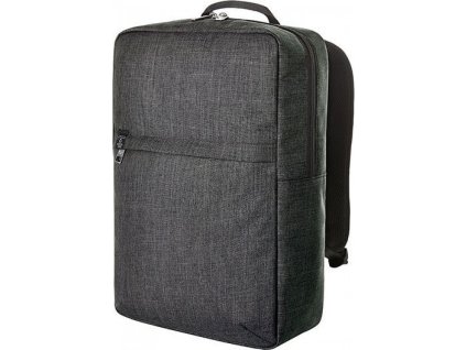 Batoh na notebook se skrytou přihrádkou na zip (Barva šedá tmavá, Velikost 28 x 42 x 12 cm)