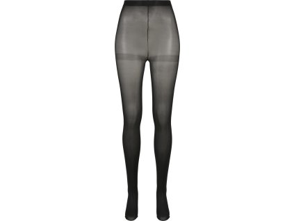 Pevné punčocháče z nylonu s příměsí elastanu, 2 ks v balení (Barva černá, Velikost L/XL)