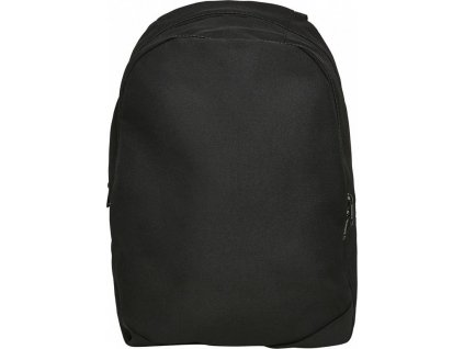 Minimalistický černý batoh se dvěma komorami