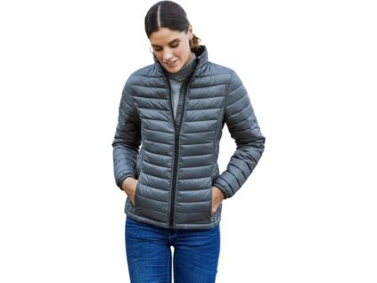 Zimní prošívaná slim-fit bunda Zepelin do větru i deště (Barva černá, Velikost 3XL)