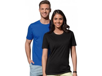 Unisex tričko Stedman Lux v běžném rovném střihu 180 g/m (Barva černá, Velikost XXL)