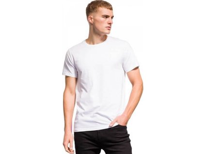 Prodloužené strečové pánské triko Skin Fit s elastanem 165 g/m (Velikost S, Barva černá)