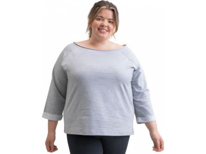 Oversize organická mikina Flash Dance na tanec (Barva černá, Velikost L)