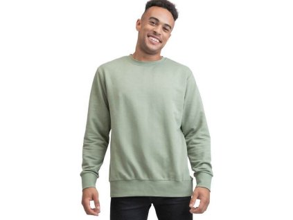 Unisex organická mikina přes hlavu Mantis 280 g/m (Velikost S, Barva černá)