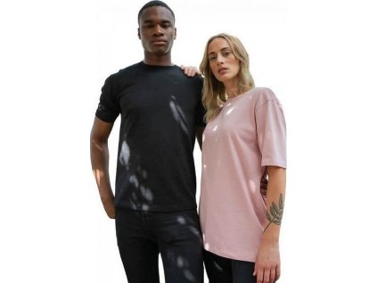 Volné unisex tričko Mantis z organické bavlny s vysokou gramáží 220 g/m (Barva černá, Velikost XXL)