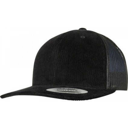 Manšestrová retro Trucker kšiltovka 6 panelů Flexfit