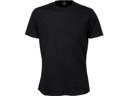 Přiléhavé tričko s dlouhým vláknem Fashion Sof Tee 185 g/m (Barva černá, Velikost 3XL)