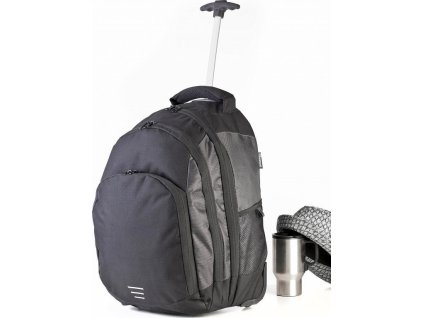 Příruční zavazadlo batoh se rukojetí Carrara II 35 litrů (Barva černá)