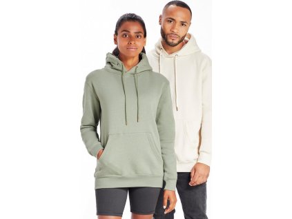 Essential unisex mikina ze směsi organické bavlny a recyklovaného polyesteru (Barva černá, Velikost XXL)