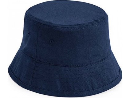 Dětský letní klobouk z organické bavlny (Barva modrá námořní, Velikost S/M (3-6 let)	)