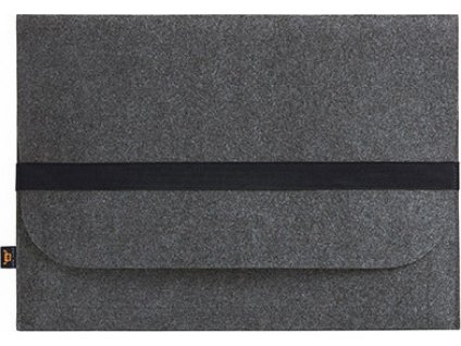 Plstěný obal na laptop s přední kapsou na zip, rozměr 42 x 30 cm