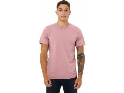 Unisex melírové tričko ze směsového materiálu (Velikost XS, Barva šedá světlá)