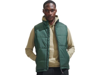 Vodotěsná vesta Bodywarmer s prošíváním pro pohodlnější nošení (Velikost S, Barva černá)