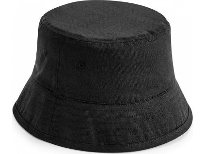 Letní klobouček z organické bavlny (Barva černá, Velikost S/M (58cm))